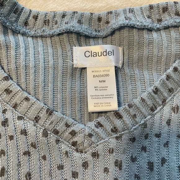 Claudel/NEW Pajama Set Long Sleeves - Picture 4 of 5